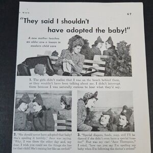 1941 Chas H‎ Fletcher Castoria Children Laxative Vintage Print Ad Senna Remedy